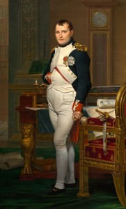 Jacques-Louis David, The Emperor Napoleon in His Study at the Tuileries, 1812, National Gallery of Art, Samuel H. Kress Collection 